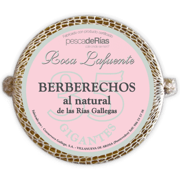 berberechos al natural - Rosa Lafuente