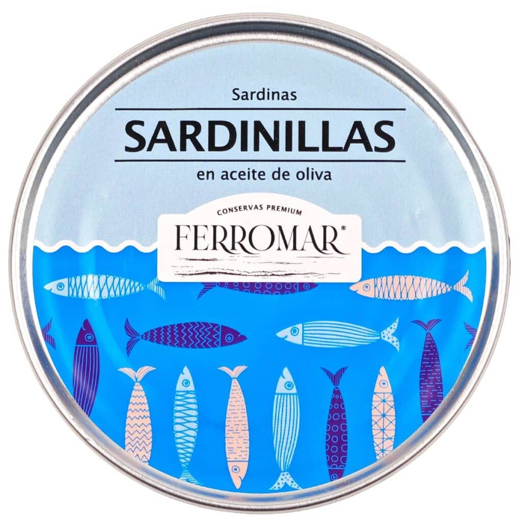 Sardinillas 14/18 piezas en aceite de oliva Conservas Ferromar