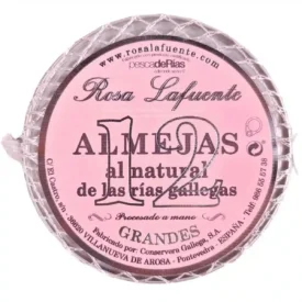 Almejas GIGANTES 12 piezas Conservas Rosa Lafuente